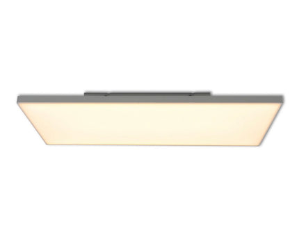 LED -paneel plafondlamp "Carente" lengte 59,5 cm, frameless, vele functies, gemaakt van metaal en plastic, witte, geïntegreerde LED's