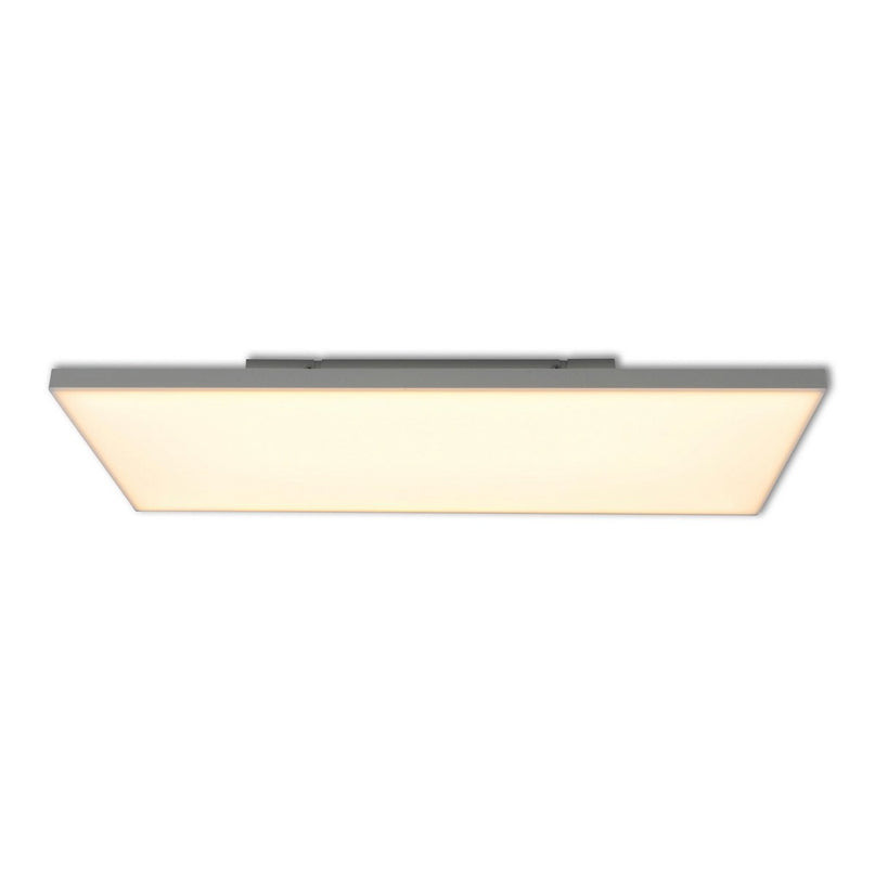 LED -paneel plafondlamp "Carente" lengte 59,5 cm, frameless, vele functies, gemaakt van metaal en plastic, witte, geïntegreerde LED's