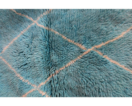 Zuiver wollen Marokkaans Berberkleed 120 x 123 cm
