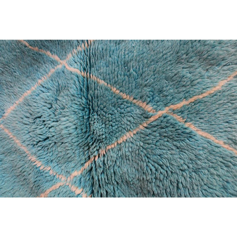 Zuiver wollen Marokkaans Berberkleed 120 x 123 cm