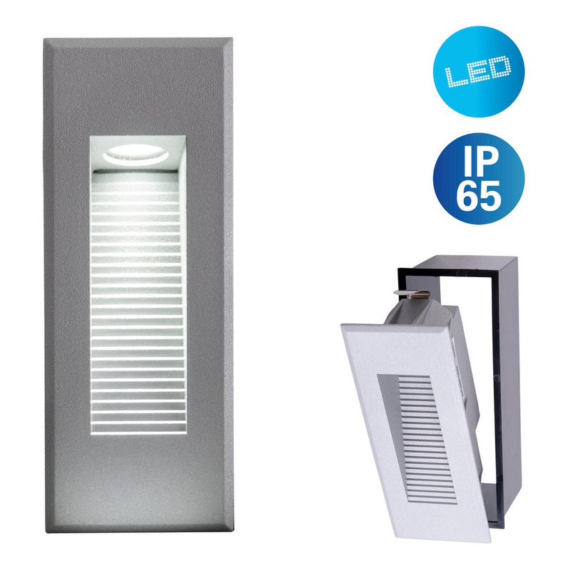 LED inbouw buiten wandlamp "Kolari"