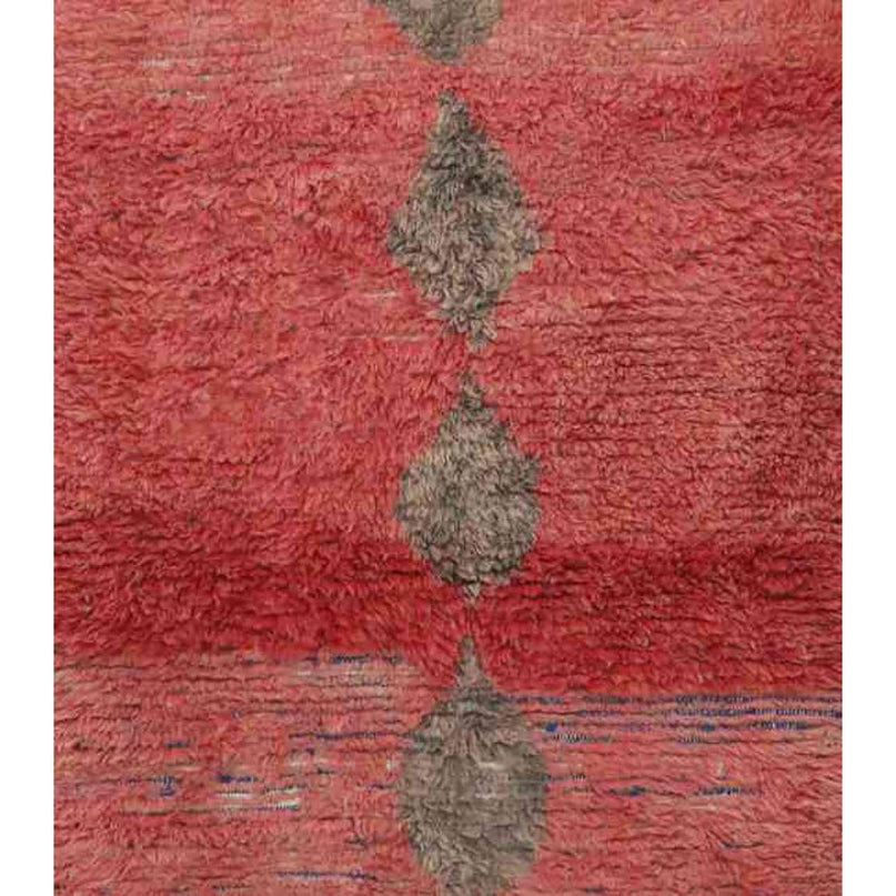Zuiver wollen Marokkaans Berberkleed 110 x 237 cm
