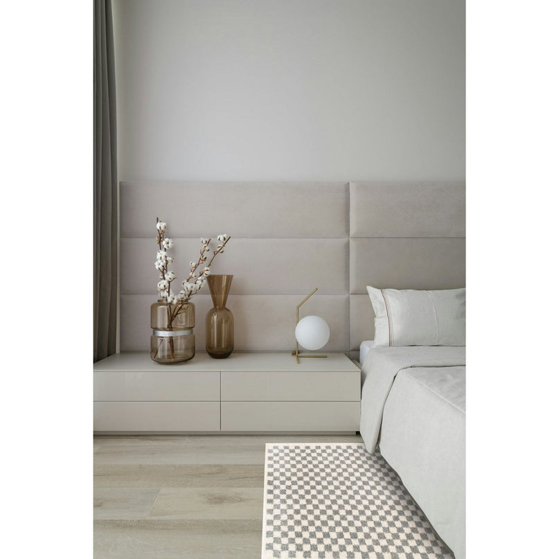 Tapis à poil haut doux en comfortabele CHECKERS