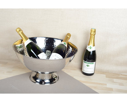 39 cm gehamerd champagne kom