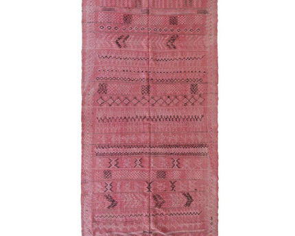 Zuiver wollen Marokkaans Kelim Berber tapijt 144 x 278 cm