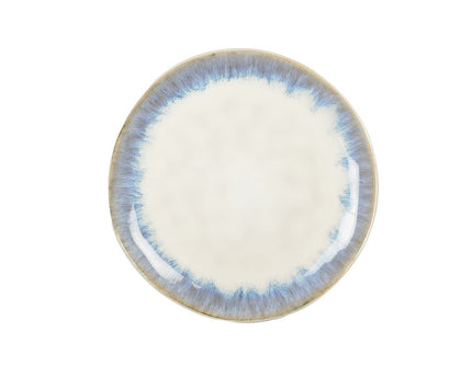 Lichtblauwe dessertplaat 20 cm