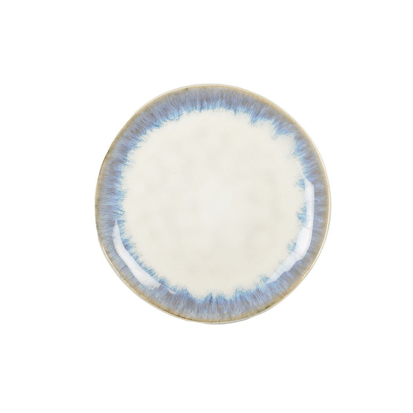 Lichtblauwe dessertplaat 20 cm