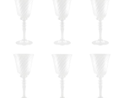 H20cm wijnglazen - veel 6