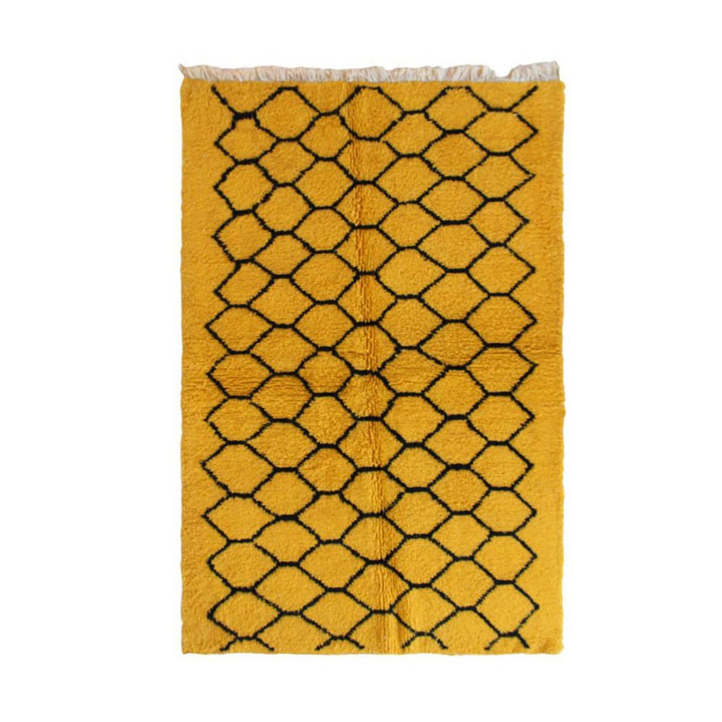 Marokkaans Berberwollen vloerkleed 160 x 247 cm