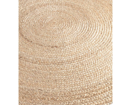 Rond vloerkleed NATURA van naturel jute