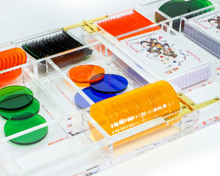 Acryl -pokerspel
