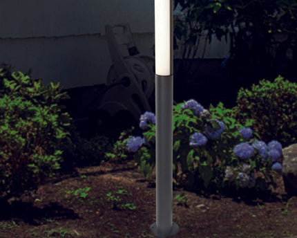 LED buitenlampen "flair" gemaakt van metaal en plastic in antraciet, met geïntegreerde LED