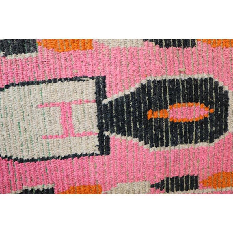 Zuiver wollen Marokkaans Berber halkleed 76 x 355 cm