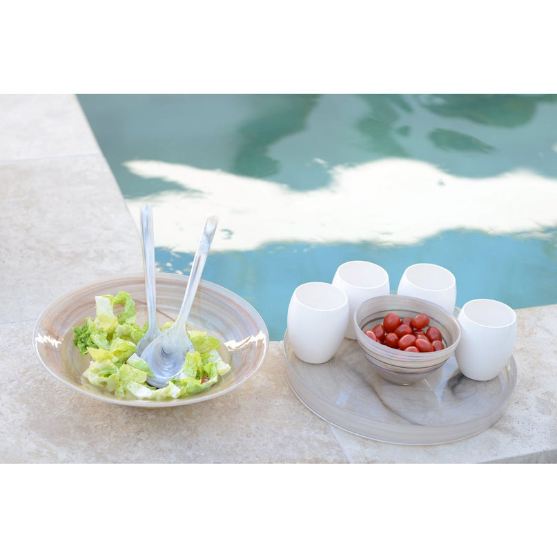 Marmeren hars saladhoezen