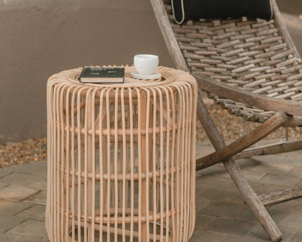 Rotan Bijzettafel | Bijzettafel | Banktafel ALAMAYA