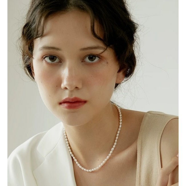 Tijdloze parelkralenketting met OT-gesp