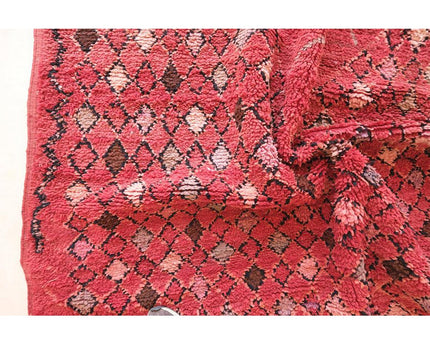 Vintage wollen Berberkleed 192 x 366 cm