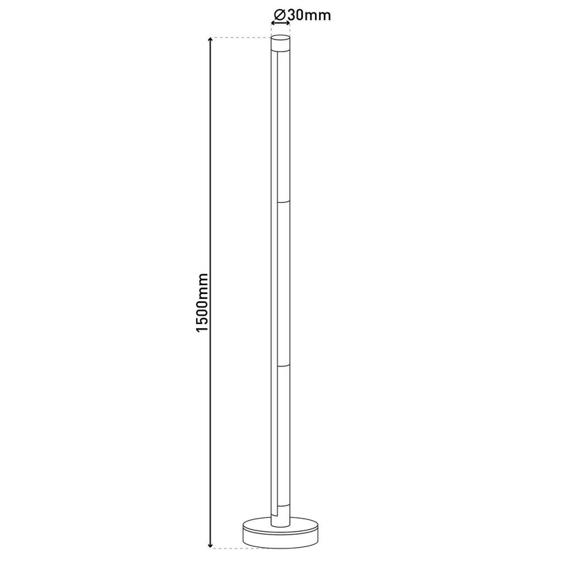 Led-digito Defosthlock "Motion Light" 150 cm hoog, gemaakt van metaal en plastic, kleurrijk, LED-bord, verlichting voor woonkamer, eetkamer of kantoor