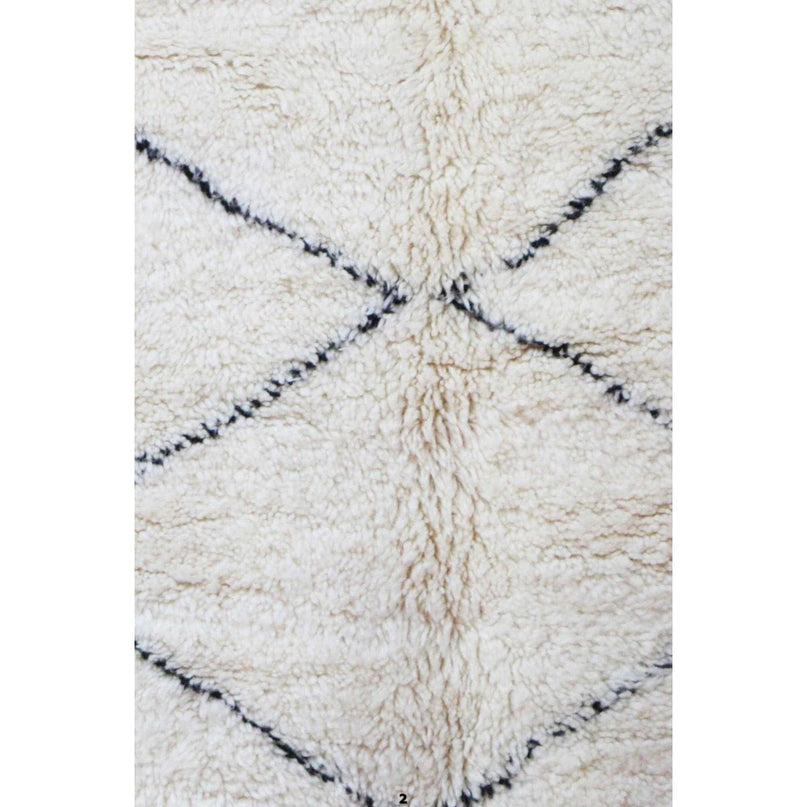 Zuiver wollen Marokkaans Berber-tapijt 196 x 312 cm
