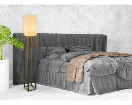 Standing Lamp H: 150 cm Beige "Alfa"