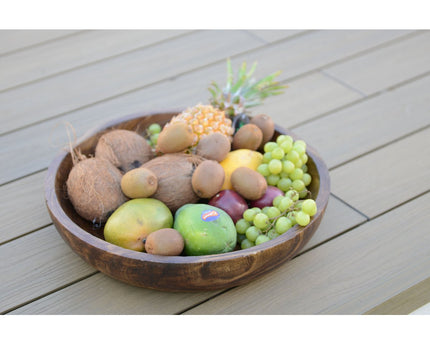Houten decoratieve snit 45x45x9cm