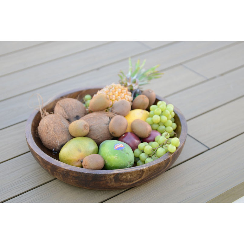 Houten decoratieve snit 45x45x9cm