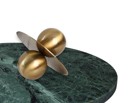Moderne en eenvoudige metalen bolvormige ornamenten voor huis en woonkamer.Afmetingen: 20cm*20cm
