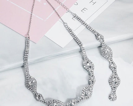 Bridal Back ketting voor de bruiloft