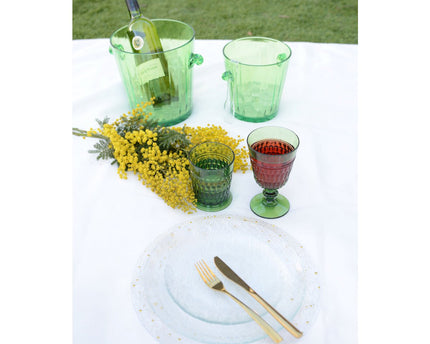 Green Champagne Bucket 20.3x20.3x21.2cm