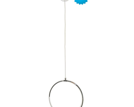 LED-plafondlicht "luslijn" gemaakt van metaal in stalen blank en plastic, stalen blank, ca. 60 cm lang, met stevig ingebouwde LED's, verlichting voor woonkamers en kantoor