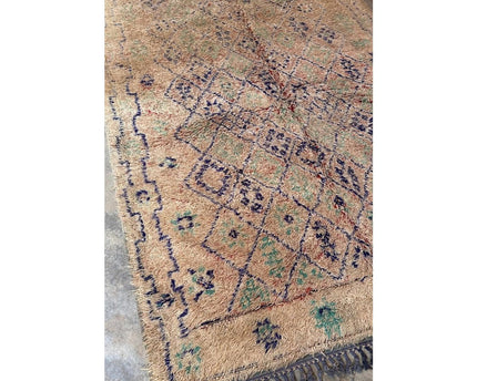 Zuiver wollen Marokkaans Berber-tapijt 180 x 363 cm