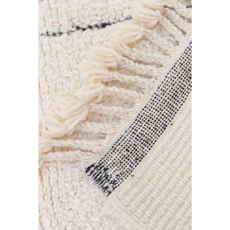 Zuiver wollen Marokkaans Berber-tapijt 163 x 242 cm