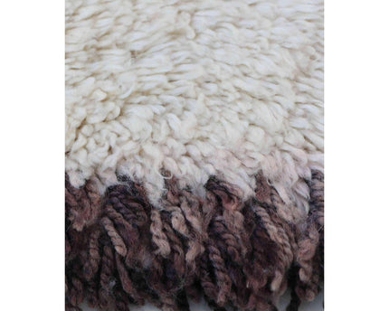 Zuiver wollen Marokkaans Berber-tapijt 146 x 212 cm