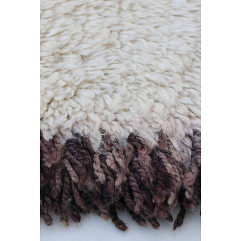 Zuiver wollen Marokkaans Berber-tapijt 146 x 212 cm