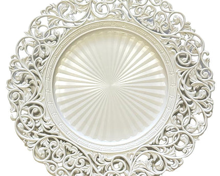 WITTE BAROKKE BORDONDERZETTER