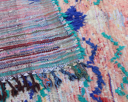Zuiver wollen Marokkaans Berber-tapijt 115 x 239 cm