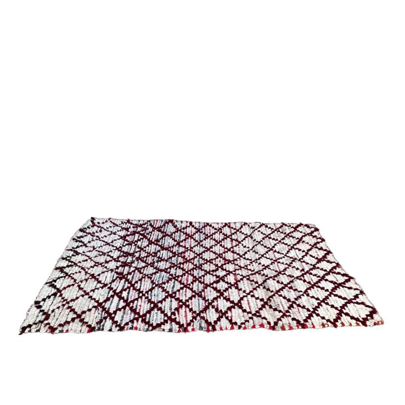 Zuiver wollen Marokkaans Berberkleed 97 x 177 cm