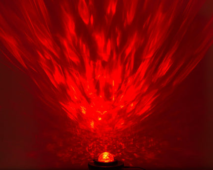 Atmosferische Galaxy LED -projector, decoratieve verlichting gemaakt van plastic, kleurrijke, geïntegreerde LED, voor binnen