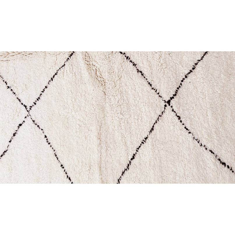 Zuiver wollen Marokkaans Berber-tapijt 210 x 300 cm