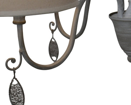 Deco kroon natuur d: 55cm "Castellum"