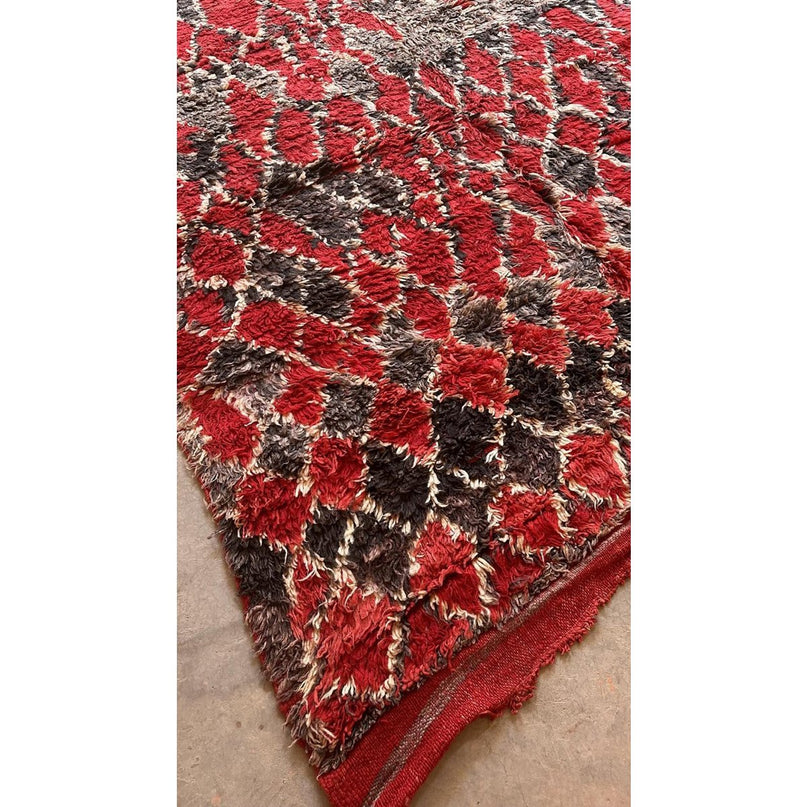 Zuiver wollen Marokkaans Berber-tapijt 200 x 336 cm
