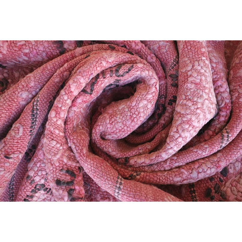 Zuiver wollen Marokkaans Kelim Berber tapijt 144 x 278 cm