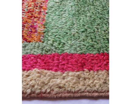 Zuiver wollen Marokkaans Berber halkleed 71 x 351 cm