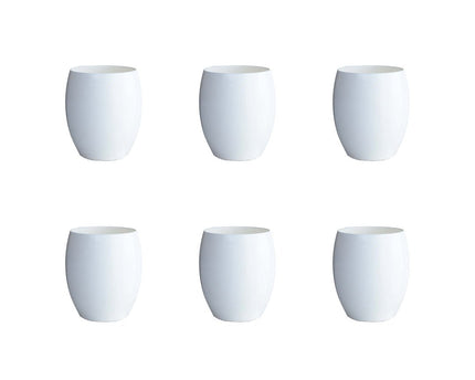 Acryl witte basknuffels - veel van 6