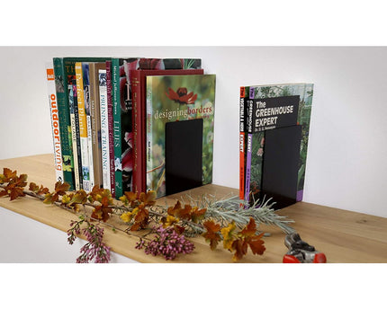 Gorillz Design- Regal- Boekensteun 2 Stuks -Zwart
