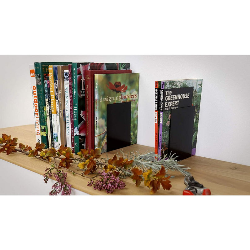 Gorillz Design- Regal- Boekensteun 2 Stuks -Zwart