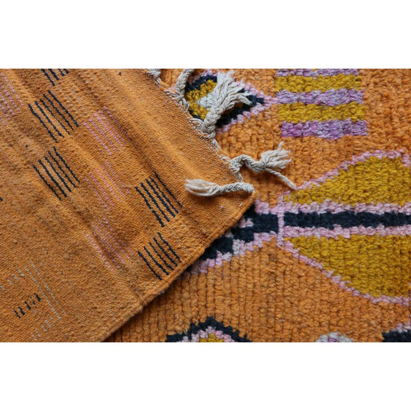 Zuiver wollen Marokkaans Berber halkleed 77 x 375 cm