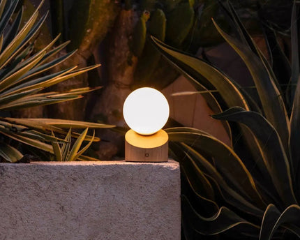 Morris stijlvolle oplaadbare lamp – draadloos, dimbaar, milieuvriendelijk ontwerp