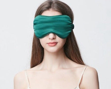 100% zijde ontspanningsslaapmasker-22 mm-effen kleuren-oversize