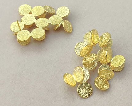 Elegante bloemboeket oorbellen